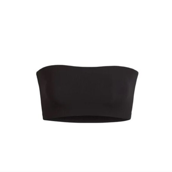 SKIMS Women's Black Fits Everybody Bandeau Bra - Size M Medium - Picture 1 of 4